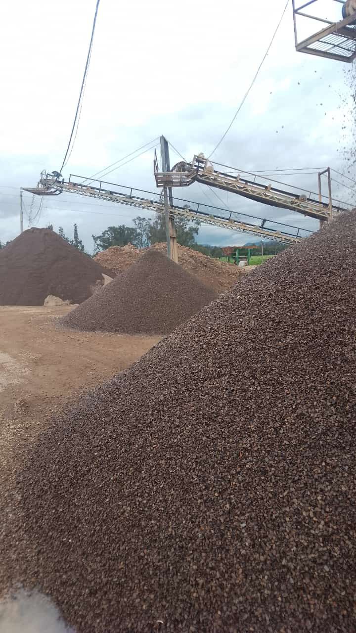 Grava para concreto estructural